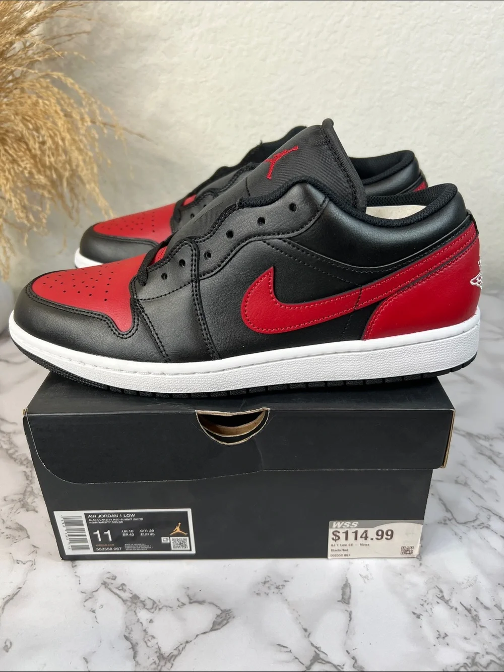 Nike Air Jordan 1 Retro Low Men Shoes Size 11